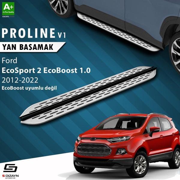 S-Dizayn Ford EcoSport 2 OEM Still Pro V1 Aluminyum Yan Basamak 173 Cm 2012-2022 - Image 1