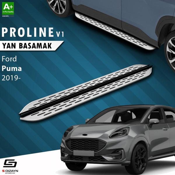 S-Dizayn Ford Puma OEM Still Pro V1 Aluminyum Yan Basamak 173 Cm 2019 Üzeri - Image 1