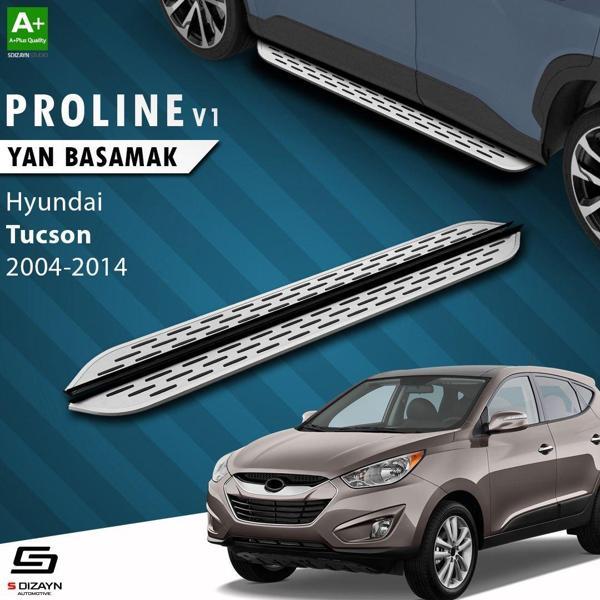 S-Dizayn Hyundai Tucson 2 OEM Still Pro V1 Aluminyum Yan Basamak 173 Cm 2004-2014 - Image 1
