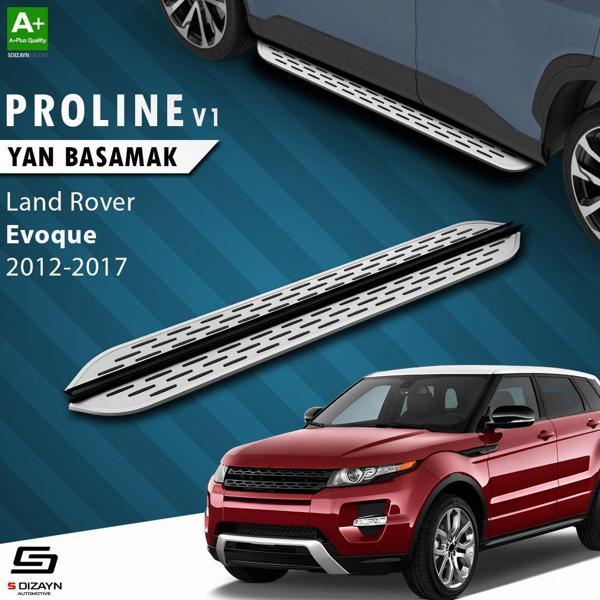 S-Dizayn Land Rover Range Rover Evoque OEM Still Pro V1 Aluminyum Yan Basamak 173 Cm 2012-2017 - Image 1