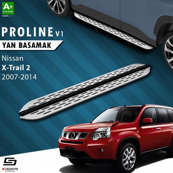 S-Dizayn Nissan X-Trail T31 OEM Still Pro V1 Aluminyum Yan Basamak 173 Cm 2007-2014 - Image 1