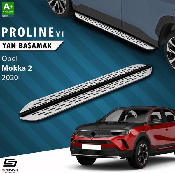 S-Dizayn Opel Mokka 2 OEM Still Pro V1 Aluminyum Yan Basamak 173 Cm 2020 Üzeri - Image 1