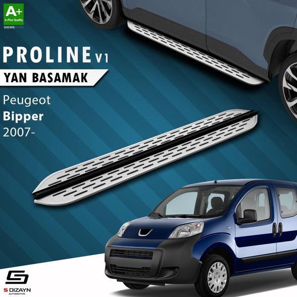 S-Dizayn Peugeot Bipper OEM Still Pro V1 Aluminyum Yan Basamak 173 Cm 2007-2017 - Image 1
