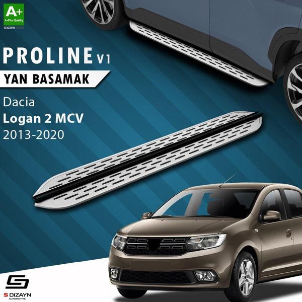 S-Dizayn Dacia Logan 2 MCV OEM Still Pro V1 Aluminyum Yan Basamak 183 Cm 2013-2020 - Image 1