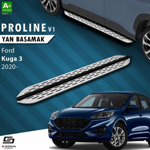 S-Dizayn Ford Kuga 3 OEM Still Pro V1 Aluminyum Yan Basamak 183 Cm 2020 Üzeri - Image 1