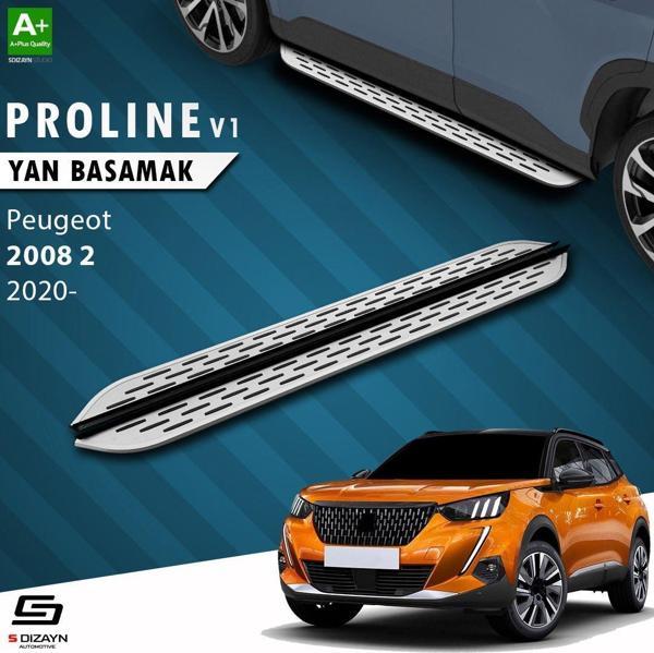 S-Dizayn Peugeot 2008 2 OEM Still Pro V1 Aluminyum Yan Basamak 183 Cm 2020 Üzeri - Image 1