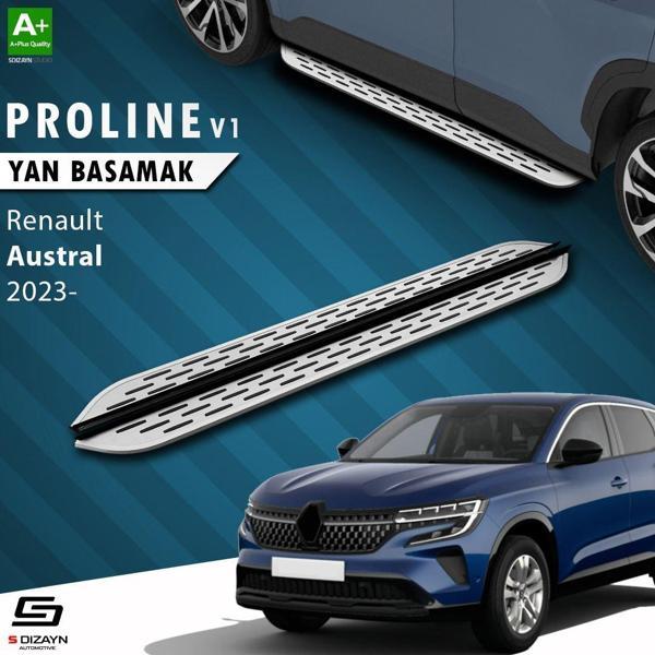 S-Dizayn Renault Austral OEM Still Pro V1 Aluminyum Yan Basamak 183 Cm 2023 Üzeri - Image 1