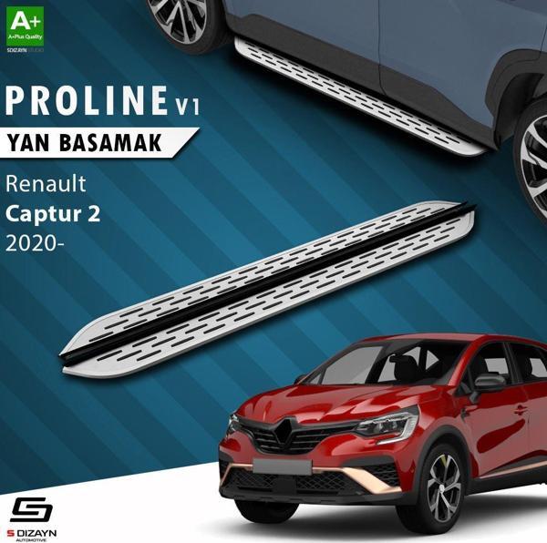S-Dizayn Renault Captur 2 OEM Still Pro V1 Aluminyum Yan Basamak 183 Cm 2020 Üzeri - Image 1