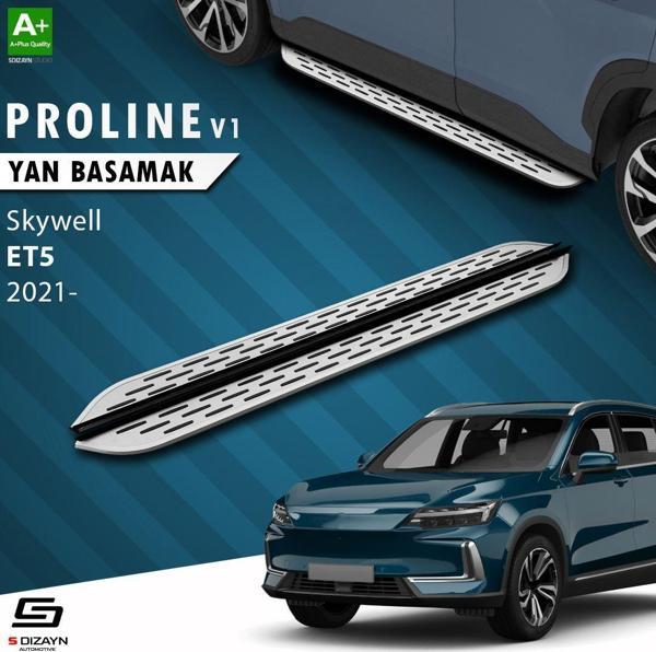 S-Dizayn Skywell ET5 OEM Still Pro V1 Aluminyum Yan Basamak 193 Cm 2021 Üzeri - Image 1