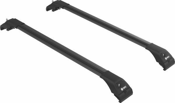 Turtle Vauxhall Uyumlu Mokka X Suv -13 Tourmaline V2 Ara Atkı Siyah Set 2'li - Image 1
