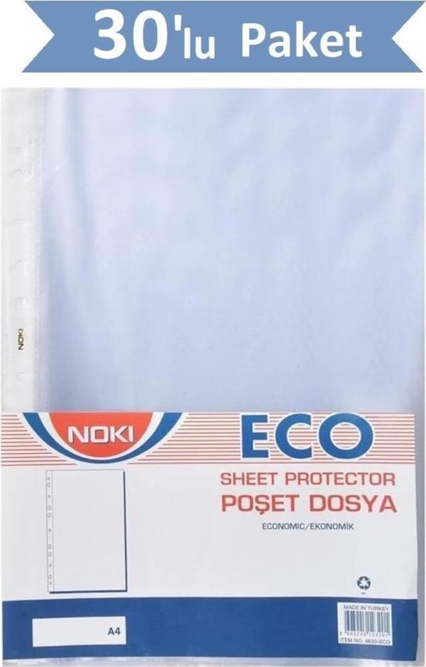 Noki Eco A4 Poşet Dosya 100' lü 1 Koli - Image 1