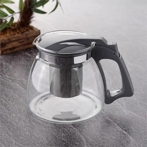 Tohana Süzgeçli Cam Demlik 900 ML THN80900 - Image 1