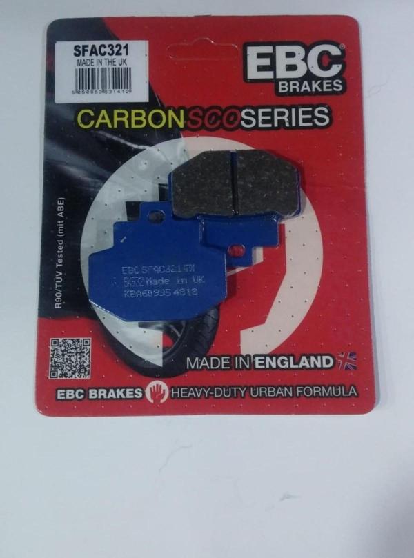 Ebc Fren Balatası Carbon Sfac321 2001-2004 Gilera Runner 180 (4t) - Image 1