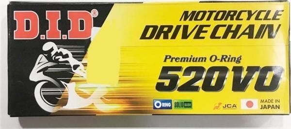 Dıd Çelik Zincir 520-118l O-rıng  2014-2023 Husqvarna Fe 450 - Image 1