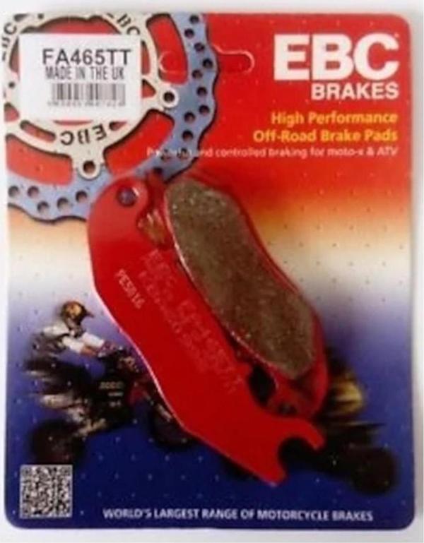 Ebc Fren Balatası Carbon Fa465tt 2017-2021 Honda Crf 250 Rally Uyumlu Ön Fren Balatası - Image 1
