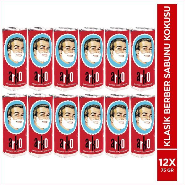 Arko Tıraş Sabunu 12x75 Gr - Image 1