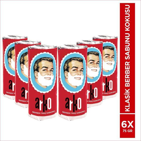 Arko Tıraş Sabunu 6x75 Gr - Image 1