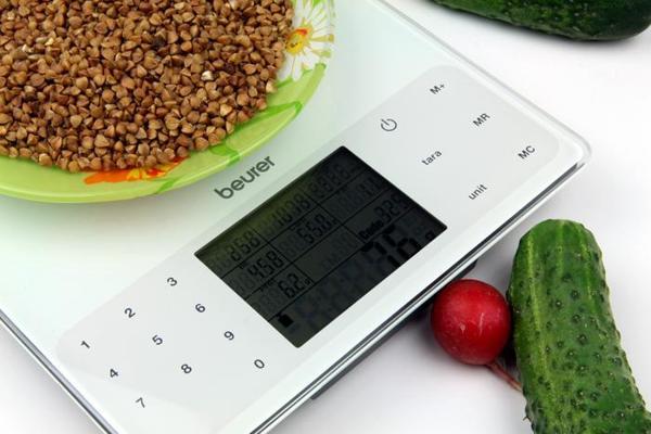 Beurer DS 61 950 gıda maddesinin beslenme ve enerji değerleri kayıt eden Mutfak Tartısı Terazisi  - Image 1
