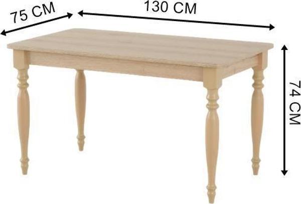 Doha Sabit Masa 75x130 cm - Image 1