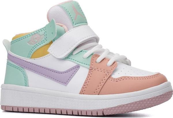 Günlük Unisex Sneaker Bağcıklı Hafif Yumuşak Kaymaz Taban Bilekli Basketbol Ayakkabı 8070 - Image 1
