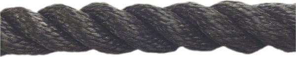 Dolphin Rope Polyester Halat 3 Kollu 14 Mm Siyah - Image 1