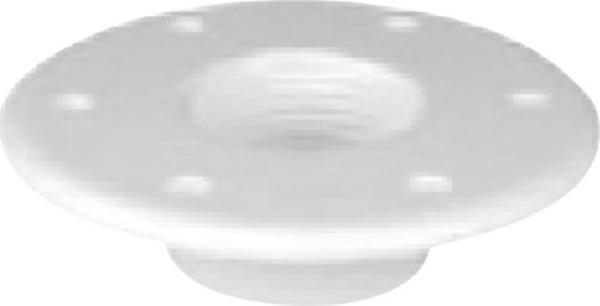 Nuova Rade Table Bottom Plate, Flushmount, Ø190mm-Η.10mm, White - Image 1