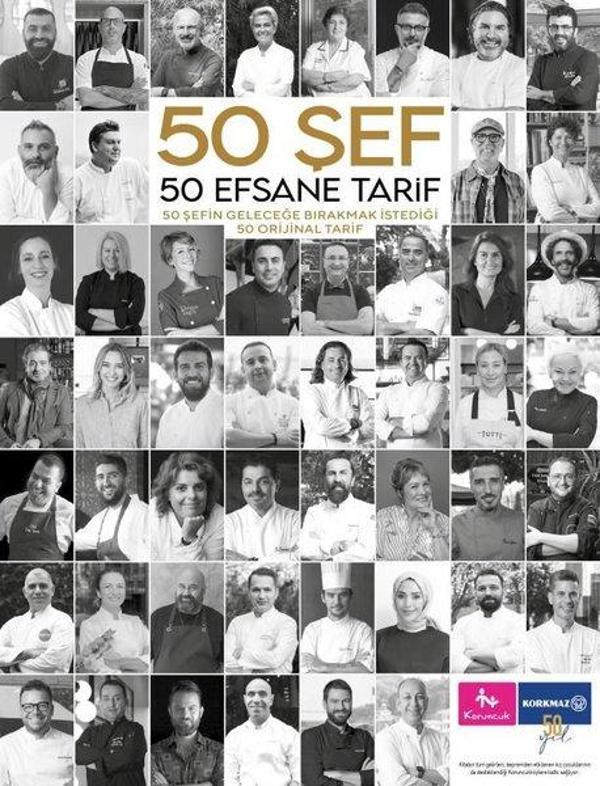 50 Şef 50 Efsane Tarif - 50 Şefin Geleceğe Bırakmak İstediği 50 Orijinal Tarif - The Kitap - Image 1