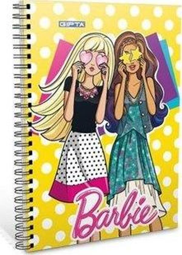 Gıpta Barbie Karton Kapak A6 Defter - Image 1