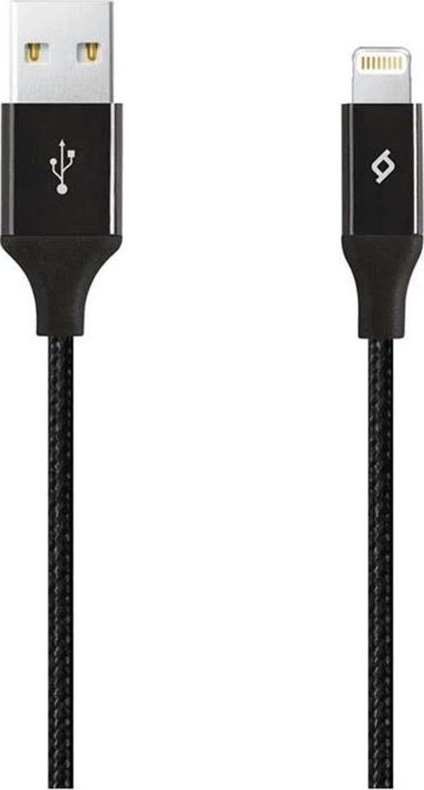 Ttec AlumiCable XL Lightning Kablo Siyah 2M 2DK19S - Image 1