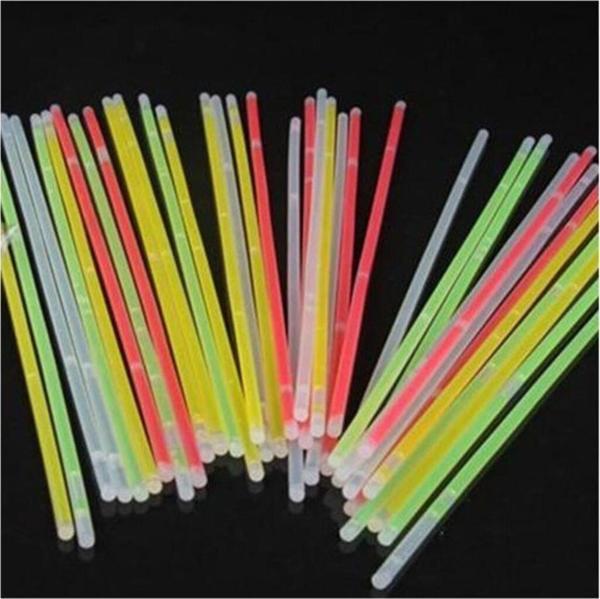 Pandoli Neonlu Glow Stick Çubuk 100 Adet Karışık Renkli - Image 1