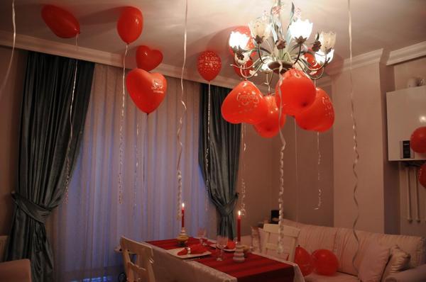 İrhanlar Kırmızı Kalpli balon 12 inc Büyük Boy 10 Adet - Image 1
