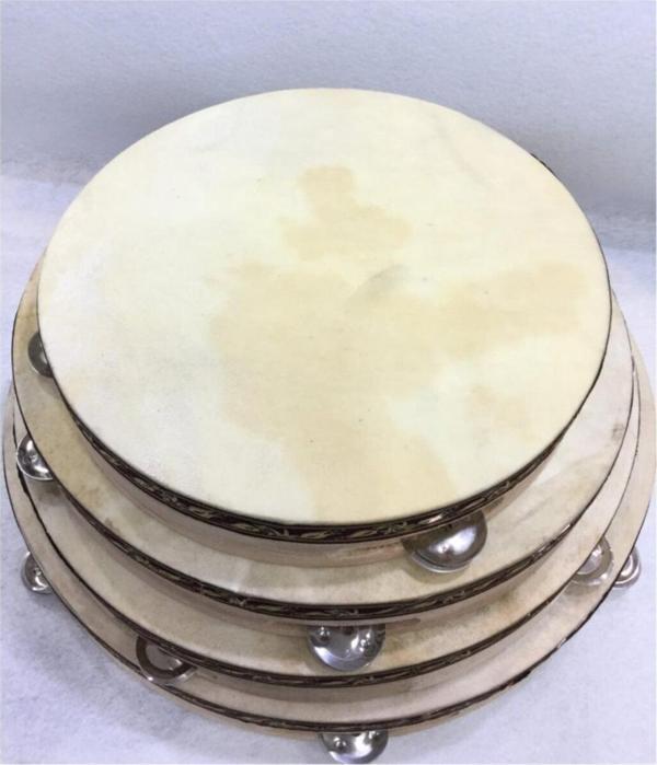 Renk Tuhafiye Deri Tef - 40 Cm. - Image 1