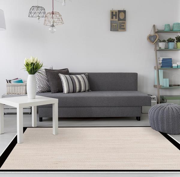 Alanur Home Kaymaz Taban Djt Banyo Mutfak Salon Halı  Trend Dokuma Desen E5007 - Image 1