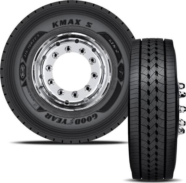 Goodyear 245/70R17.5 136/134M Ön Aks Kmax S Gen-2 (Kış) (2025) - Image 1