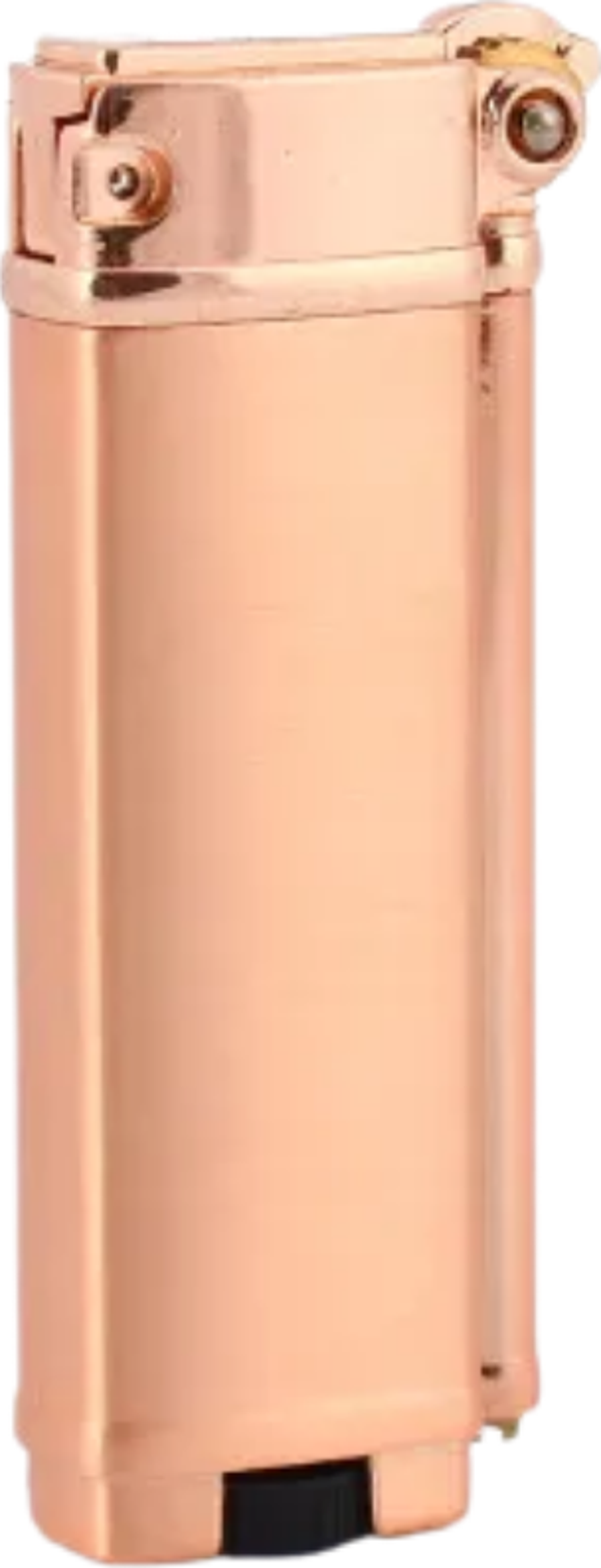 PremiumQuality Bronz Tek Torch Pürmüz Metal Puro Çakmağı - Image 1