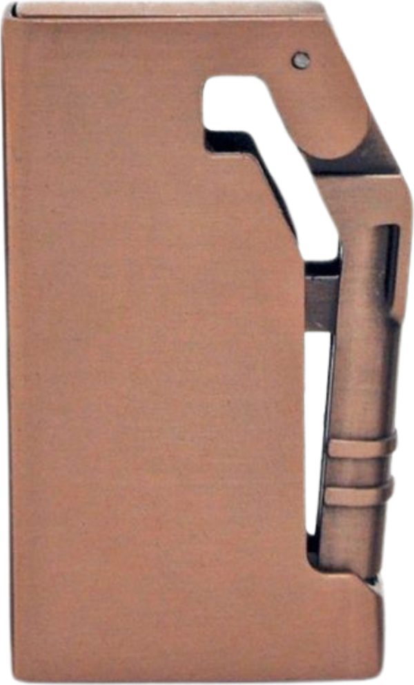 PremiumQuality Bronz Tek Torch Pürmüz Metal Puro Çakmağı - Image 1