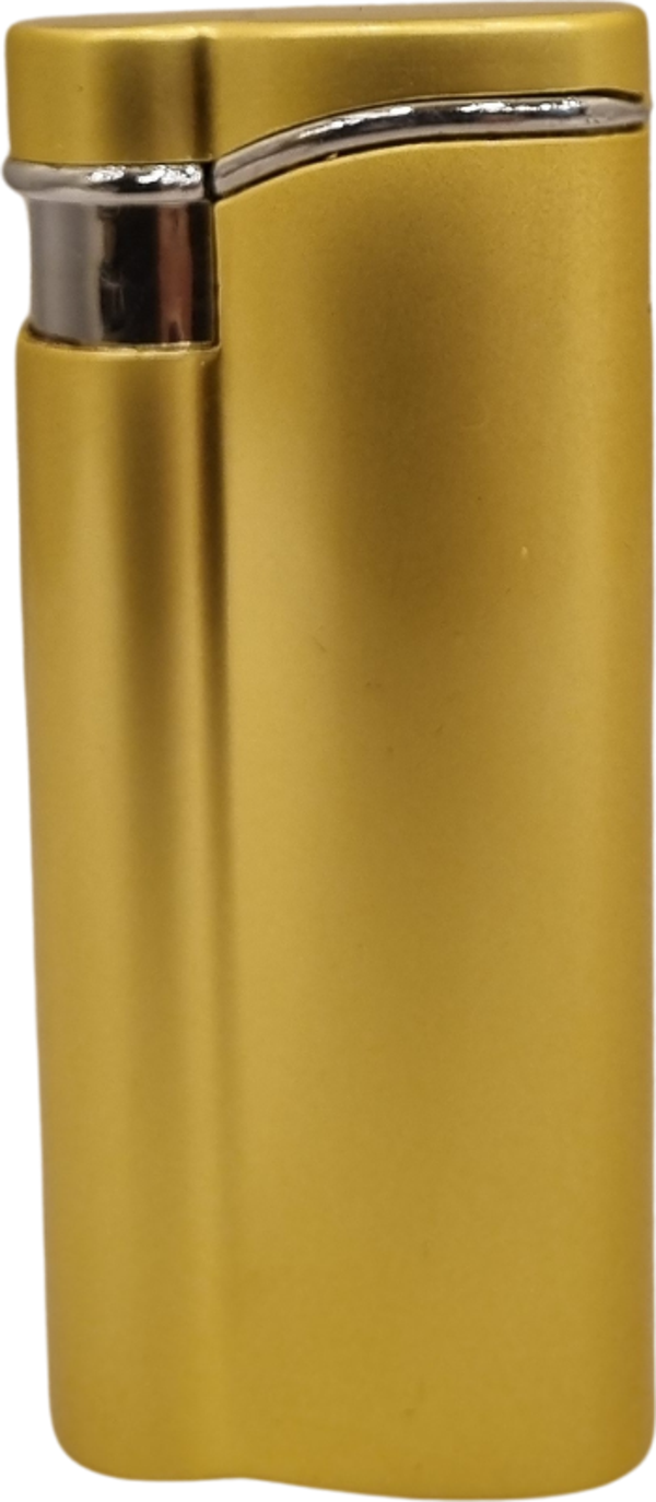 Black Martin Tek Torch Pürmüz Gold Metal Puro Çakmağı - Image 1