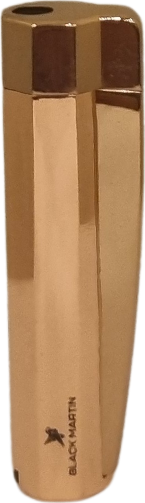 Black Martin Tek Torch Pürmüz Gold Metal Puro Çakmağı - Image 1