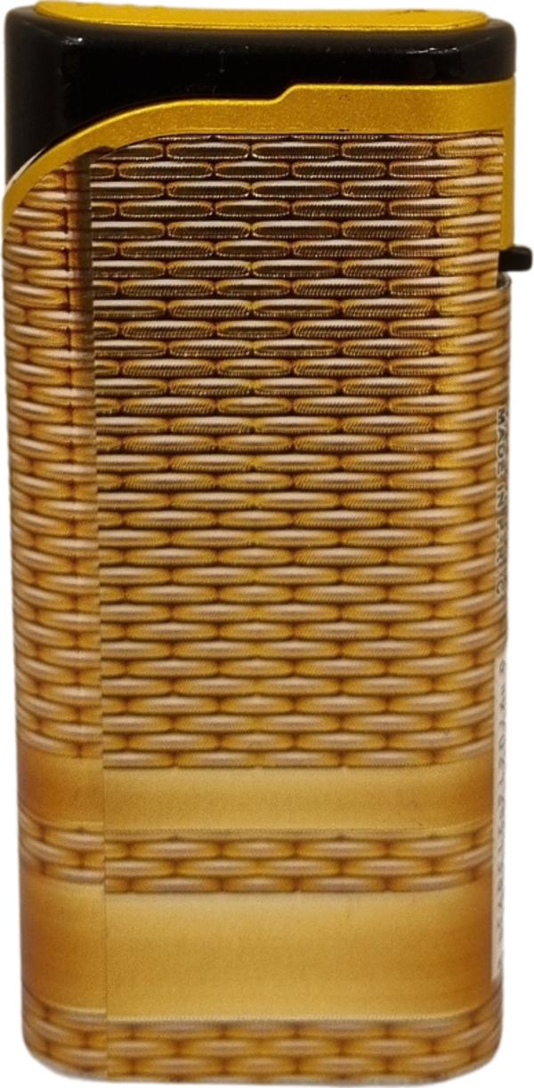 PremiumQuality Gold Tek Torch Pürmüz Plastik Puro Çakmağı - Image 1