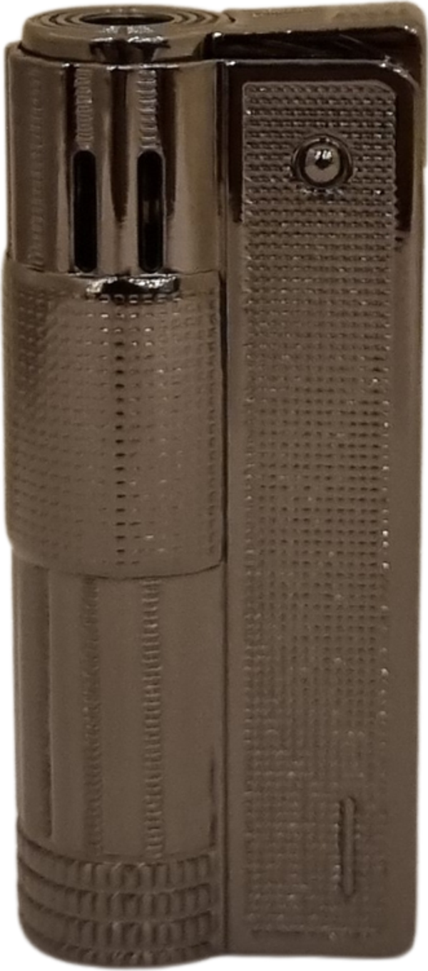 PremiumQuality Gunmetal Tek Torch Pürmüz Metal Puro Çakmağı - Image 1