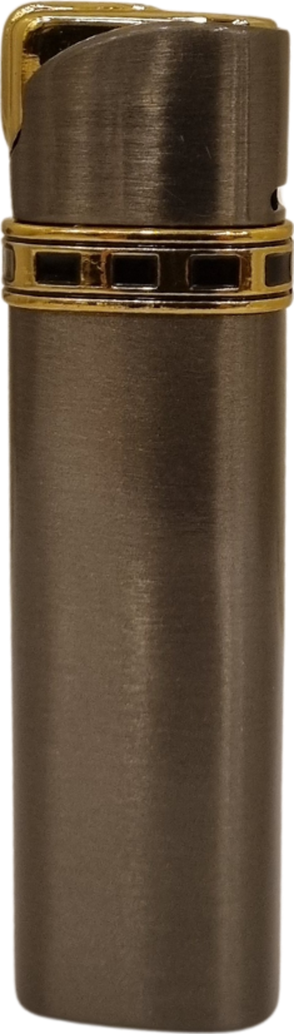 PremiumQuality Tek Torch Pürmüz Koyu Gümüş Puro Çakmağı - Image 1