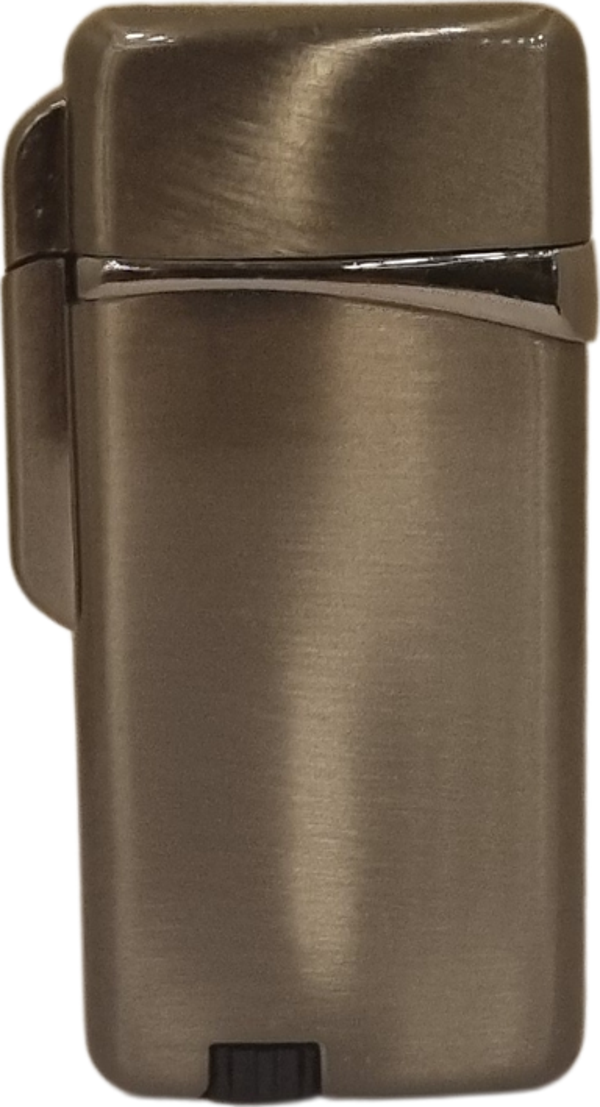 PremiumQuallity Gunmetal Metal Tek Torch Pürmüz Puro Çakmağı - Image 1
