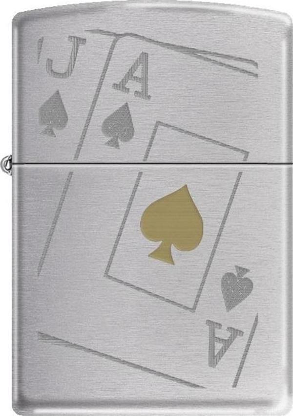 Zippo Çakmak Spades Black Jack Design 205-014041 - Image 1