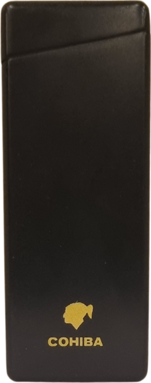 Cohiba Tek Torch Pürmüz Siyah Metal Puro Çakmağı - Image 1