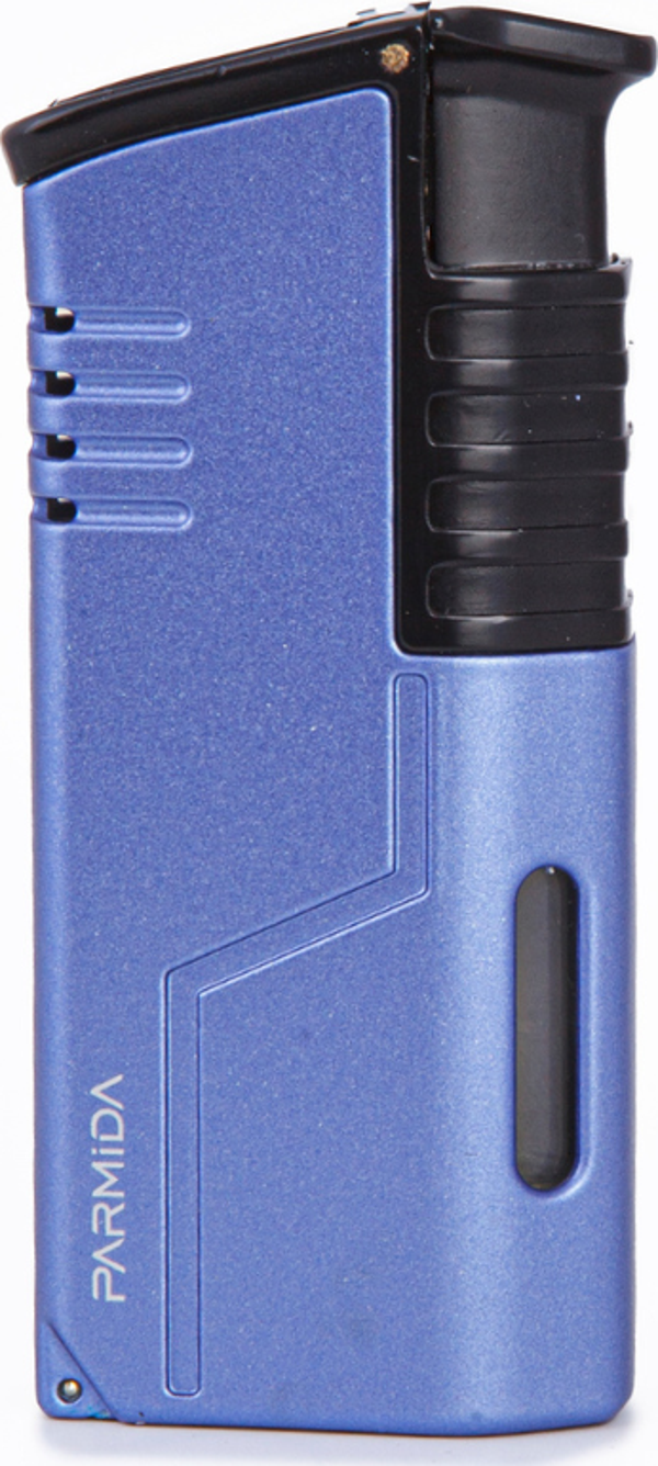 Parmida 3 Torch Pürmüz Mor-Siyah Metal Puro Çakmağı - Image 1