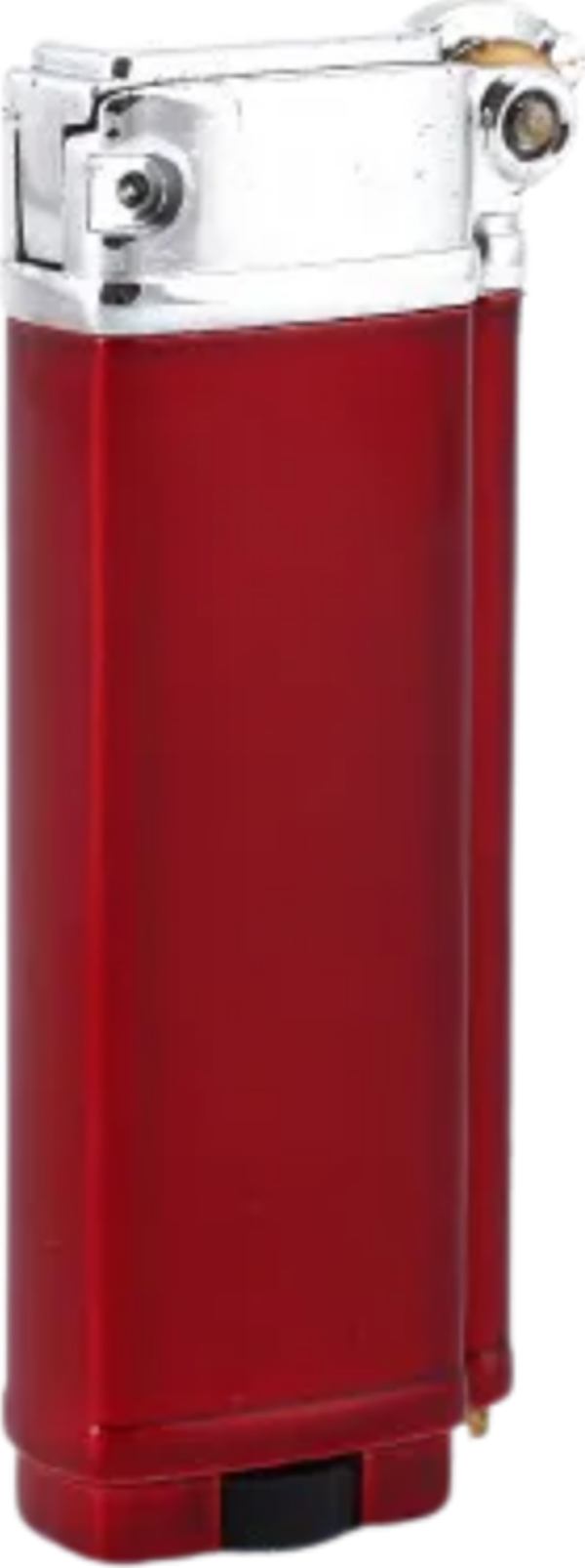 PremiumQuality Bronz - Kırmızı Tek Torch Pürmüz Metal Puro Çakmağı - Image 1
