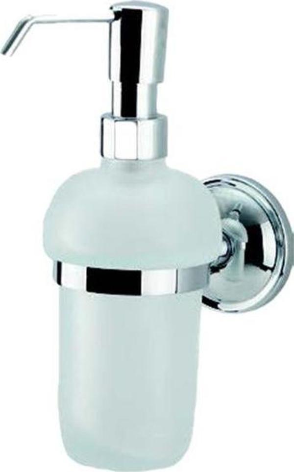Çelik Banyo İgk Yapı - Çelik Banyo Bella Montajlı Sıvı Sabunluk Camlı (Bs10-013) - Image 1