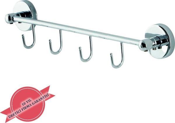 Çelik Banyo İgk Yapı - Çelik Banyo Karaca Dörtlü Askılık Kr10-019 - Image 1