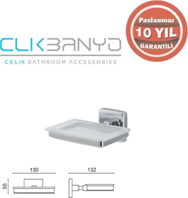 Çelik Banyo Ku10-003 Kumru Askılı Sabunluk - Image 1