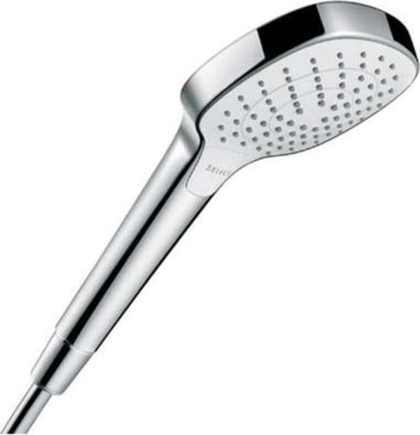 Hansgrohe Croma Select E 1 Jet Ecosmart Beyaz Krom El Duşu Multi - Image 1